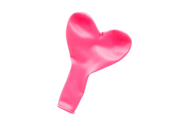 Розовый сердечный шар — стоковое фото