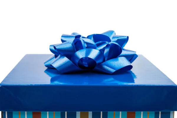 Niebieskie pudełko — Zdjęcie stockowe