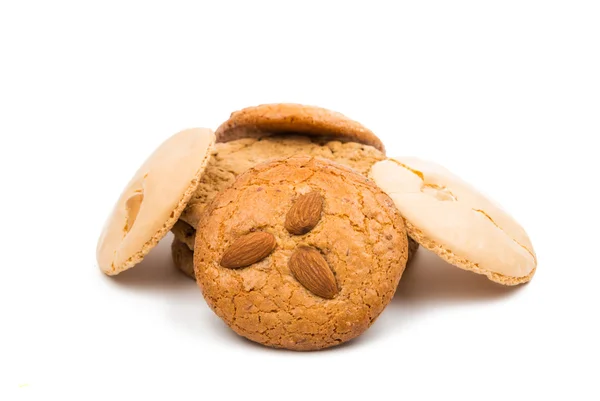 French cookies with almonds — Stock Photo, Image