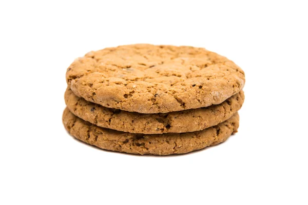 Montón de galletas aisladas — Foto de Stock