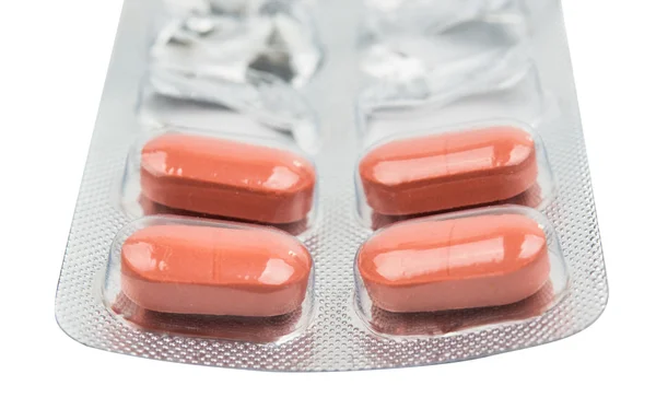 Close up of pill package — Stock Photo, Image