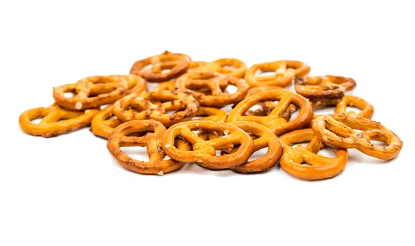 Biscoitos pretzels crecker — Fotografia de Stock