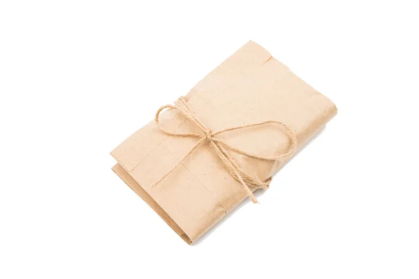 Gift bag  with bow — Stock Photo, Image