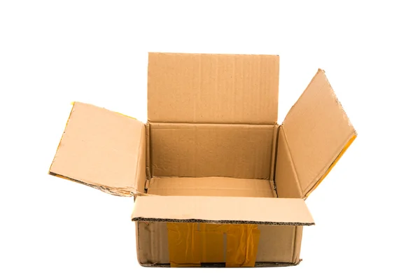 Lepenkové krabici — Stock fotografie