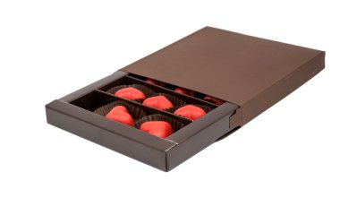 şeker kırmızı kalp 