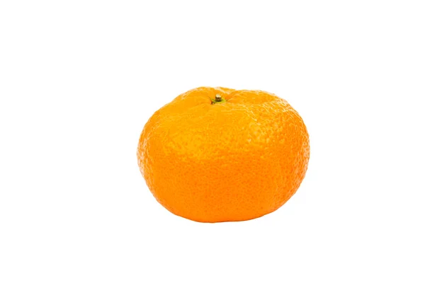 Mandarina madura aislada — Foto de Stock