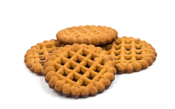Круглі смачне печиво — стокове фото