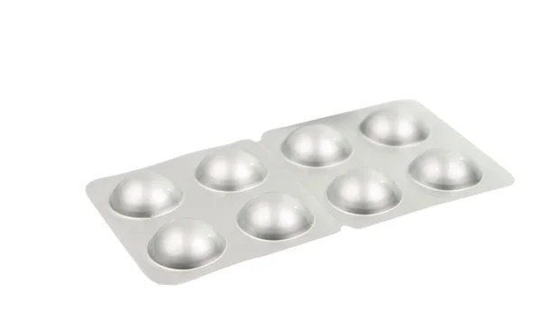 Verpackung von Tabletten — Stockfoto