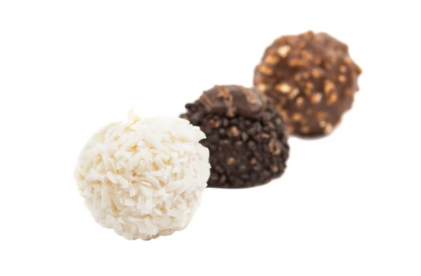 Bonbons à la truffe chocolat — Photo