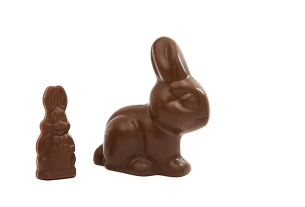 Conejo de Pascua de chocolate —  Fotos de Stock