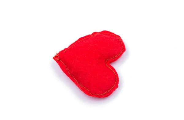 Roter Herzvalentin — Stockfoto