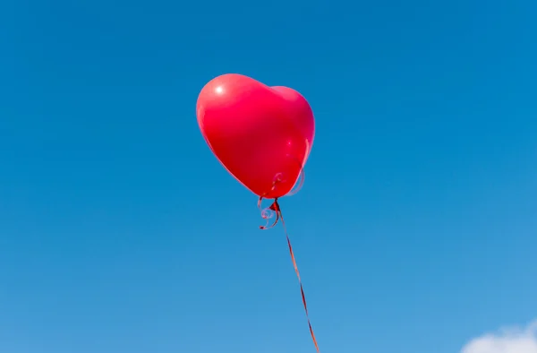 Balloon heart decoration — Stock Photo, Image