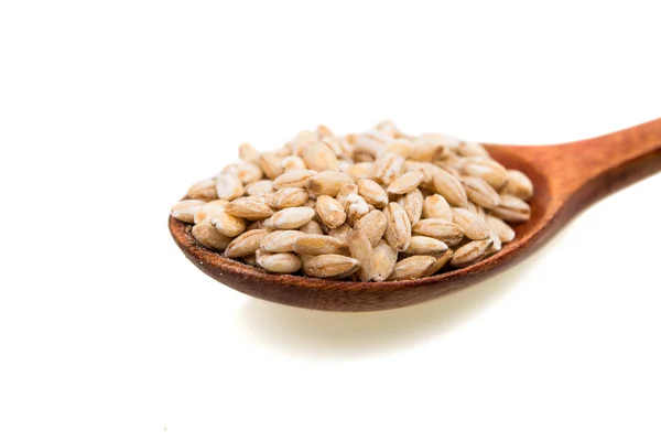 Pearl barley grains isolated — Stock Photo, Image