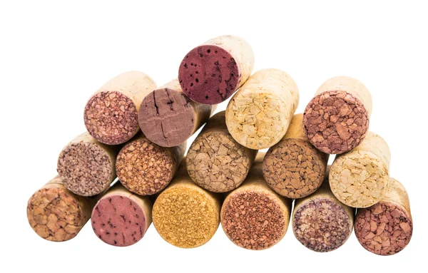 Wine corks isolated — Stock Photo, Image