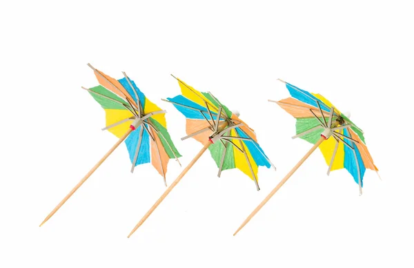 고립 된 칵테일 우산 — 스톡 사진