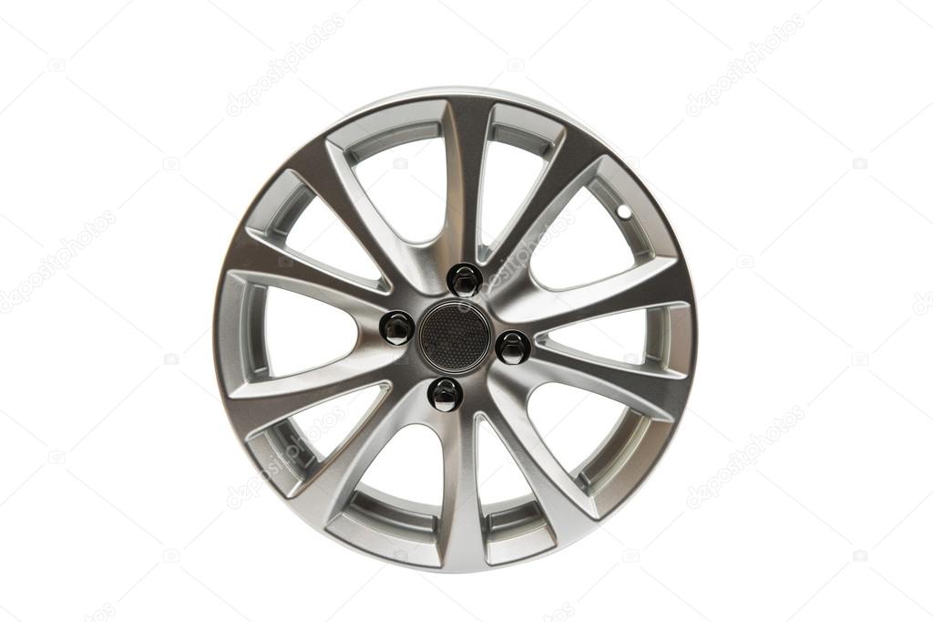 car wheels isolated 