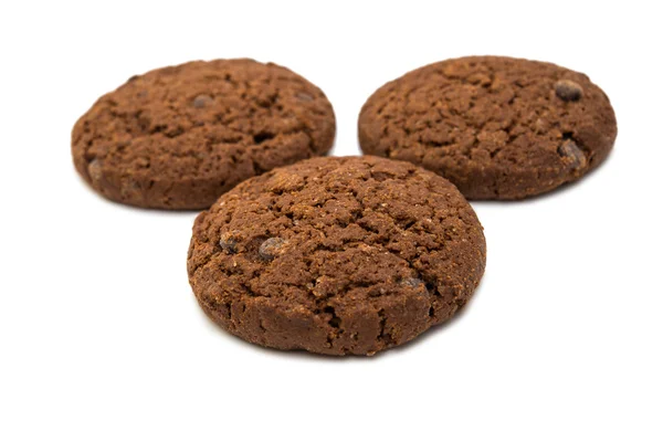 Yumuşak karanlık çikolatalı browni kurabiye — Stok fotoğraf