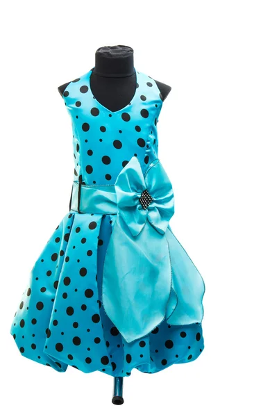 Blue baby dress — Stock Photo, Image