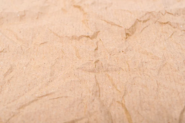 Crumpled paper texture closeup — Stock Photo, Image