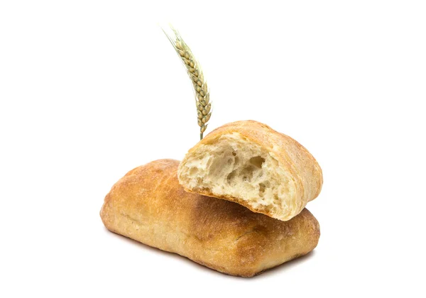 Ciabatta isolerade objekt — Stockfoto