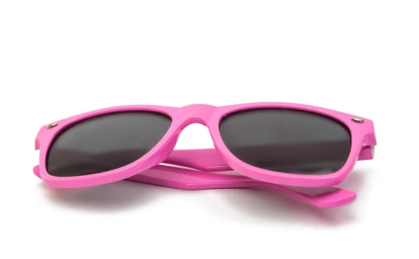 Kvinnors rosa solglasögon isolerade — Stockfoto