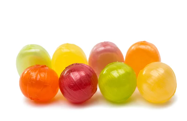 Candy lollipops isolated — Stock Photo, Image