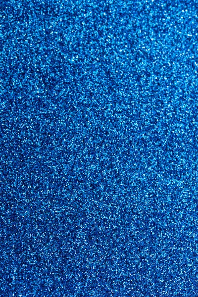 Modrá textura s flitry — Stock fotografie
