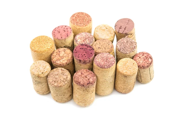 Wine corks isolated — Stock Photo, Image