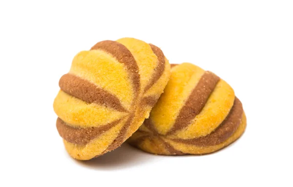 Striped cookies food — Stock Photo, Image