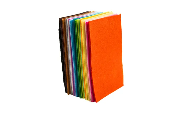 Multicolor wool felt — Stock Photo, Image