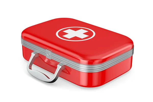 First Aid Kit White Background Isolated Illustration — Stock Photo, Image