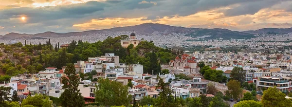 Athens city, Greece. Cityscape, panoramic view