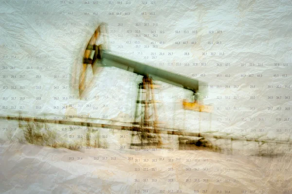 Fondo de la industria del petróleo y del gas . — Foto de Stock