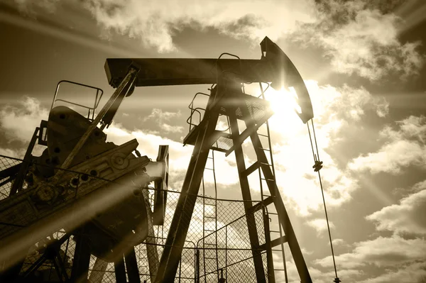 Plataforma petrolífera . — Foto de Stock