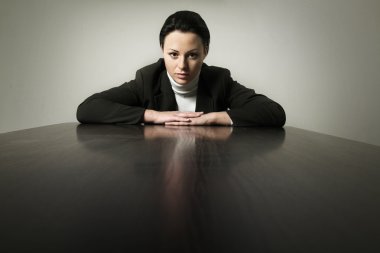 İş kadını. İfade