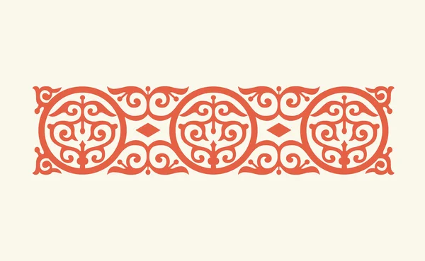 ビザンチン様式の伝統的な飾り — ストックベクタ