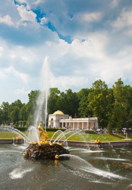 Grand Cascade Peterhof, St Petersburg, Rusya Federasyonu