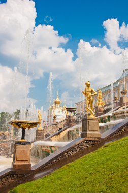 Grand Cascade Peterhof, St Petersburg, Rusya Federasyonu