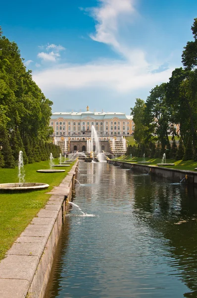 Grand Cascade Peterhof, St Petersburg, Rusya Federasyonu — Stok fotoğraf