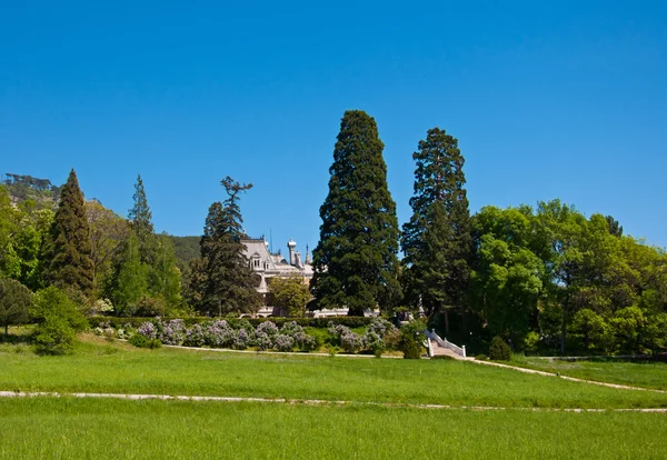 The beautiful Massanra Park in Crimea — Stock Photo, Image