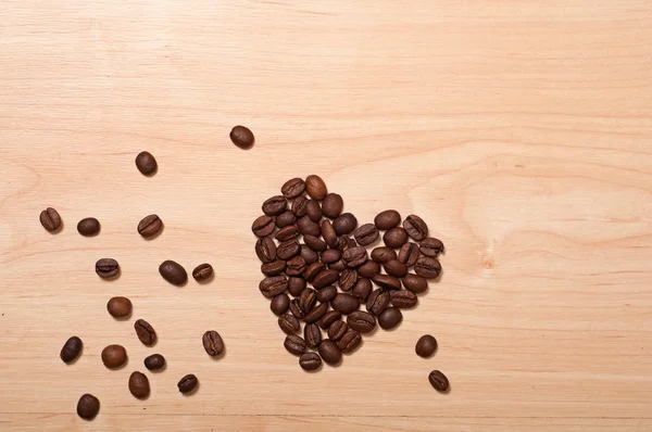 Coffee heart — Stock Photo, Image