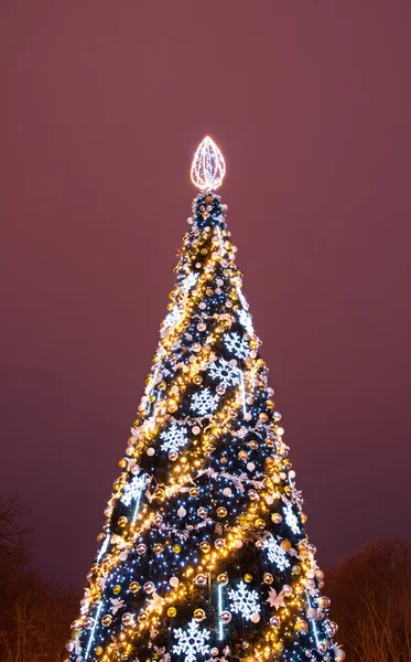 Hermoso árbol de Navidad — Foto de Stock