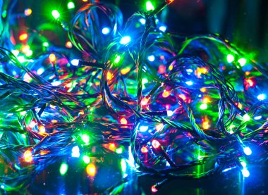 Elektrik garland, Noel arka plan