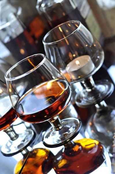 Ein Glas Brandy — Stockfoto