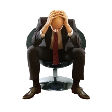 Kel işadamı-depresyon