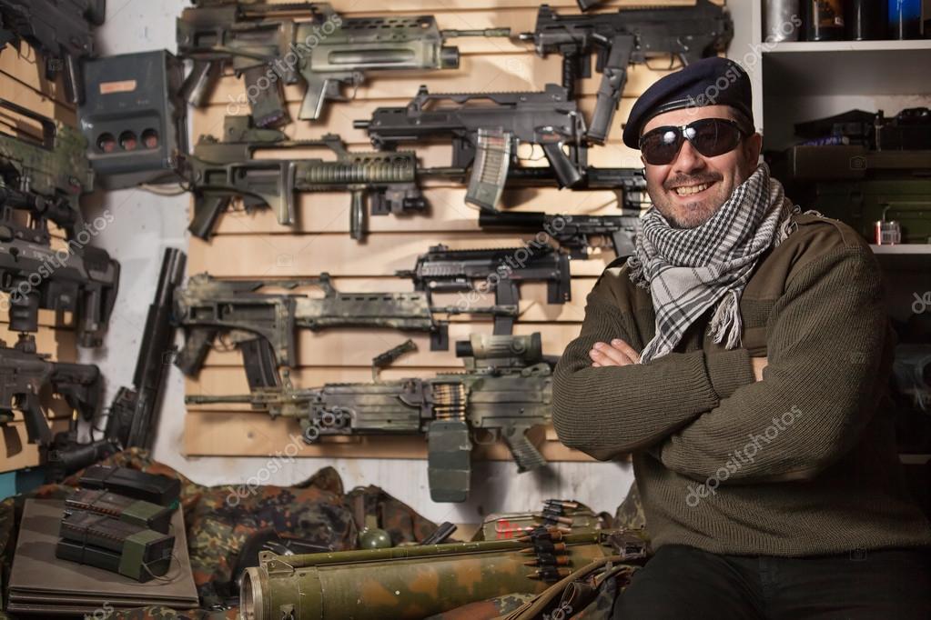 Arms merchant — Stock Photo © bigdan 62460065