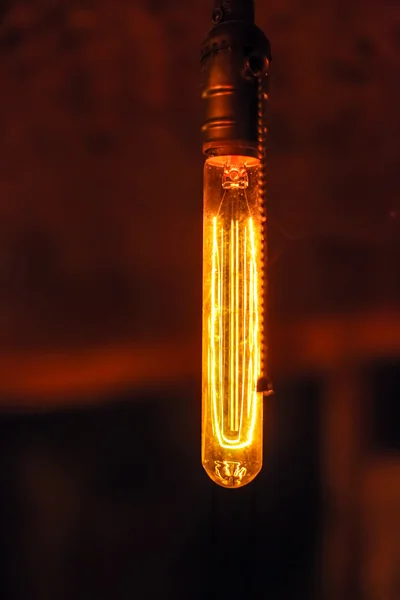 Edison-Glühbirne — Stockfoto