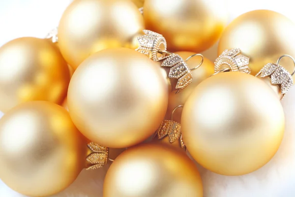 Christmas balls background — Stock Photo, Image