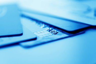 mavi renkli kredi kartları