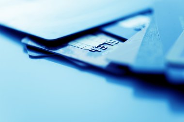 mavi renkli kredi kartları